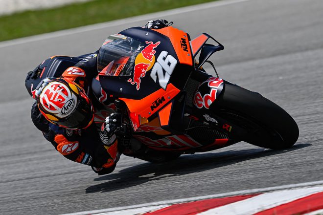 ダニ・ペドロサ（レッドブルKTMファクトリー・レーシング）／2022MotoGPセパンシェイクダウンテスト1日目