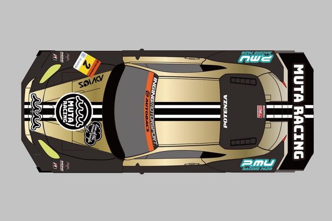 muta Racing GR86 GTの2022年カラーリング