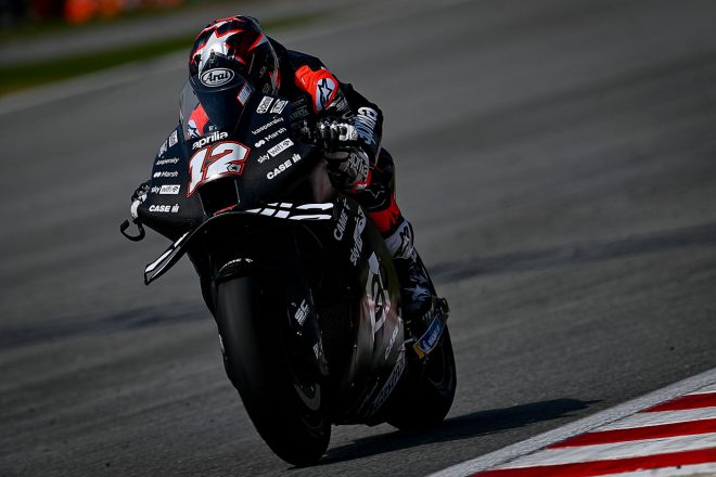 マーベリック・ビニャーレス（アプリリア・レーシング）／2022MotoGPセパンシェイクダウンテスト2日目