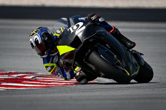 中須賀克行（ヤマハ・テスト・チーム）／2022MotoGPセパンシェイクダウンテスト2日目