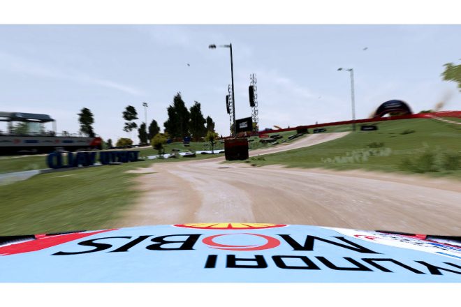 ヒュンダイi20クーペWRC（トレーニングモード）