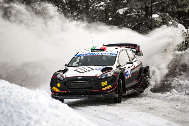 ロレンツォ・ベルテッリ（フォード・フィエスタWRC）　2021年WRC第2戦アークティック・ラリー・フィンランド