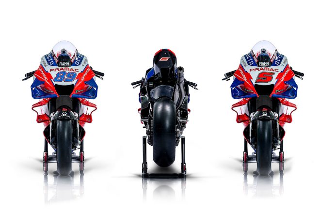 2022MotoGP：プラマック・レーシングのドゥカティ・デスモセディチGP22