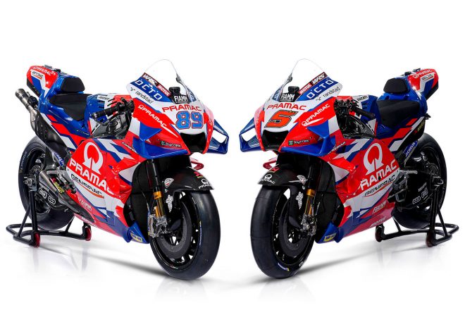 2022MotoGP：プラマック・レーシングのドゥカティ・デスモセディチGP22
