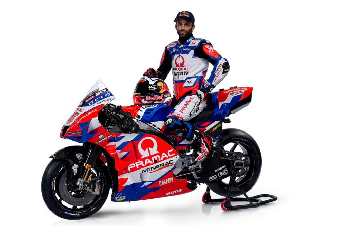 2022MotoGP：ヨハン・ザルコ（プラマック・レーシング）が駆るドゥカティ・デスモセディチGP22