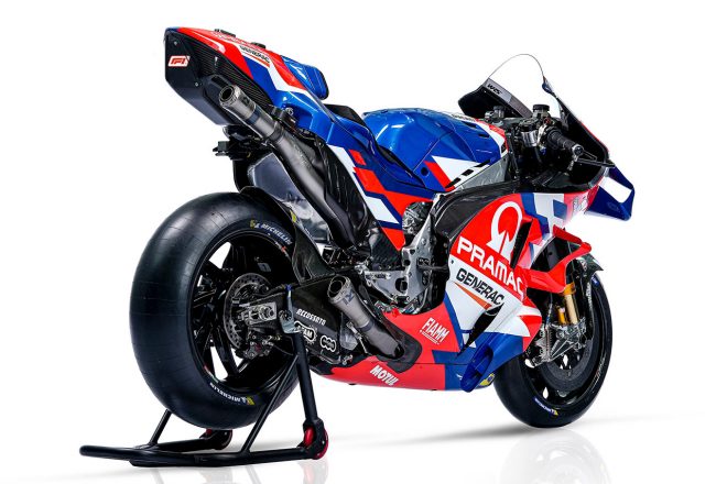 2022MotoGP：プラマック・レーシングのドゥカティ・デスモセディチGP22
