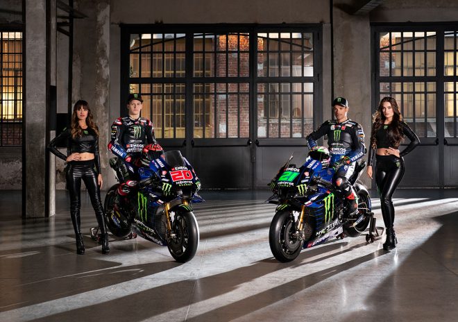 2022MotoGP：ファビオ・クアルタラロ、フランコ・モルビデリ（モンスターエナジー・ヤマハMotoGP）