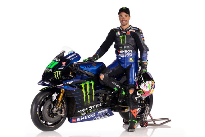 2022MotoGP：フランコ・モルビデリ（モンスターエナジー・ヤマハMotoGP）