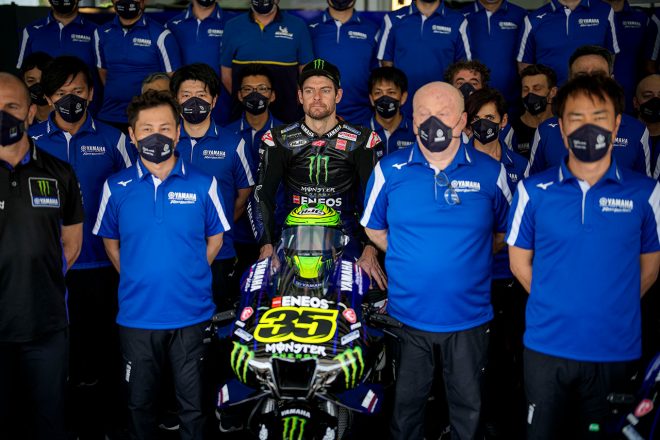 2022MotoGP：モンスターエナジー・ヤマハMotoGPのテストライダーを務めるカル・クラッチロー