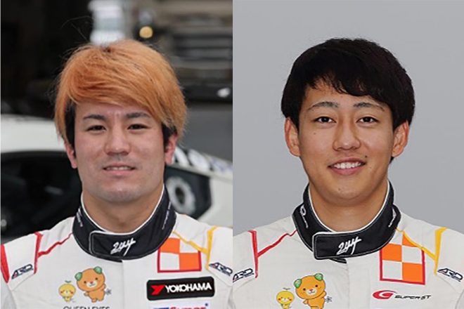 2022年にHACHI-ICHI GR Supra GTをドライブする佐藤公哉／三宅淳詞のコンビ