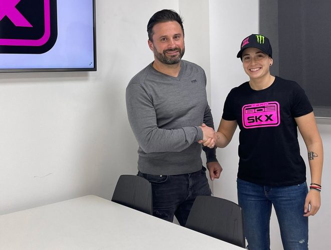 2022年はMoto3に復帰するアナ・カラスコ（BOE SKX）