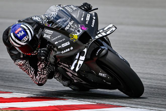 アレイシ・エスパルガロ（アプリリア・レーシング）／2022MotoGPセパン公式テスト1日目