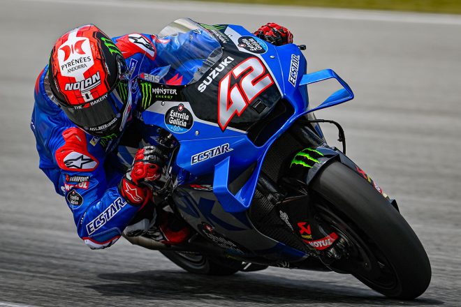アレックス・リンス（チーム・スズキ・エクスター）／2022MotoGPセパン公式テスト1日目