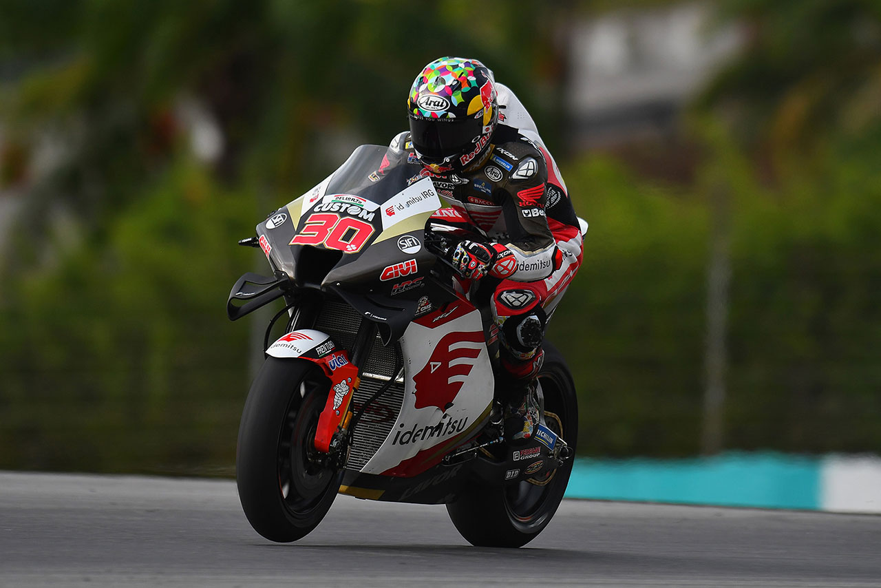中上貴晶（LCRホンダ・イデミツ）／2022MotoGPセパン公式テスト2日目