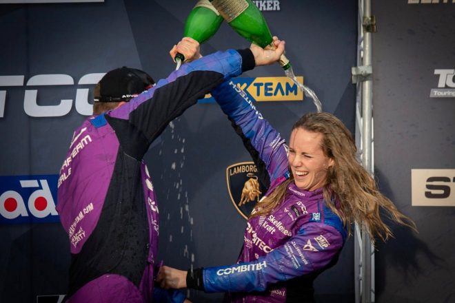 伝統のSTCCスカンジナビアン・ツーリングカー選手権（TCRスカンジナビア）では史上初の女性勝者に