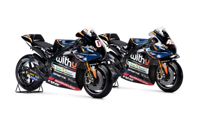 2022MotoGP：WithUヤマハRNF・MotoGPチームのヤマハYZR-M1
