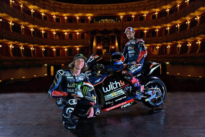 2022MotoGP：ダリン・ビンダー、アンドレア・ドヴィツィオーゾ（WithUヤマハRNF・MotoGPチーム）