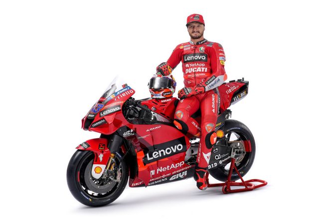 2022MotoGP：ジャック・ミラー（ドゥカティ・レノボ・チーム）のドゥカティ・デスモセディチGP22