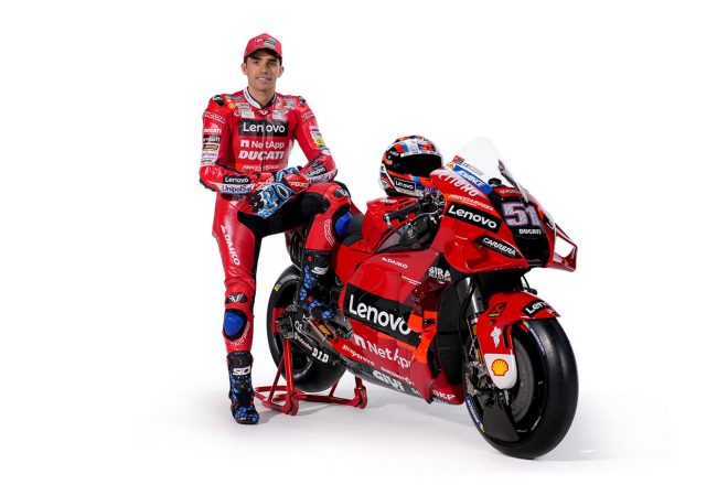 2022MotoGP：テストライダーのミケーレ・ピロ（ドゥカティ・レノボ・チーム）