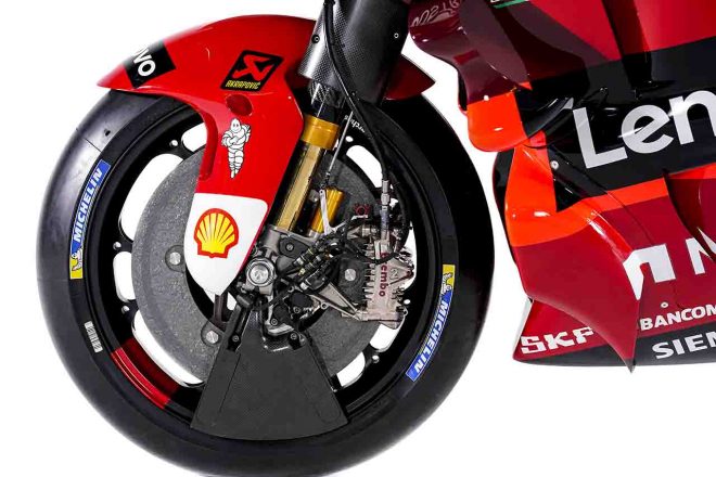 2022MotoGP：ドゥカティ・レノボ・チームのドゥカティ・デスモセディチGP22