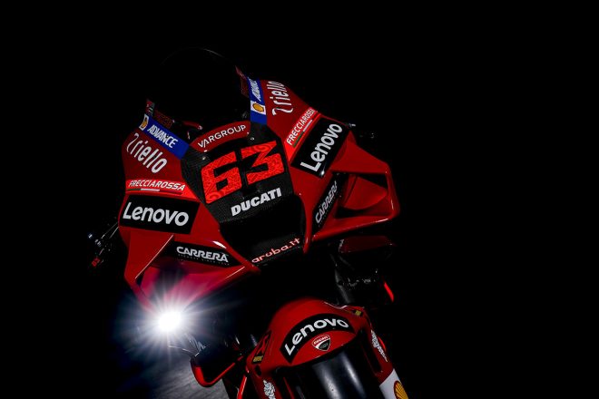 2022MotoGP：ドゥカティ・レノボ・チームのドゥカティ・デスモセディチGP22