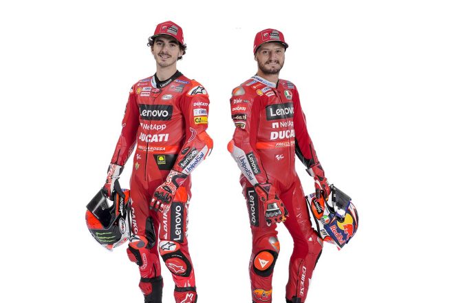 2022MotoGP：フランセスコ・バニャイア、ジャック・ミラー（ドゥカティ・レノボ・チーム）