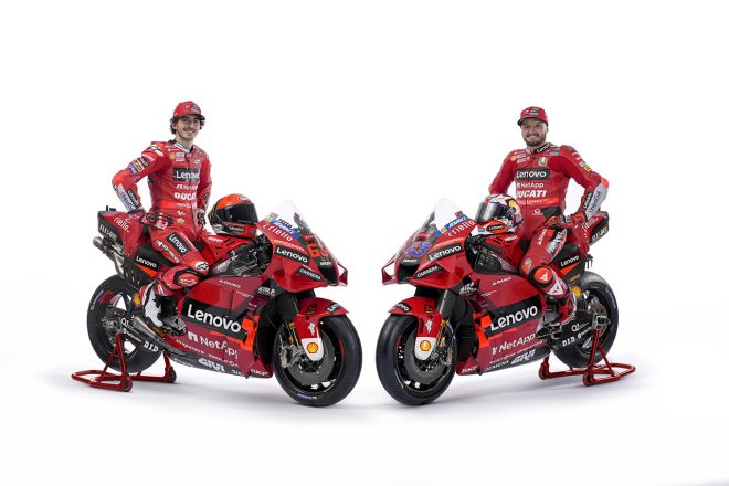 2022MotoGP：フランセスコ・バニャイア、ジャック・ミラー（ドゥカティ・レノボ・チーム）