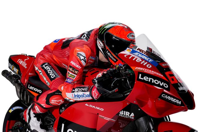 2022MotoGP：ドゥカティ・レノボ・チームのドゥカティ・デスモセディチGP22