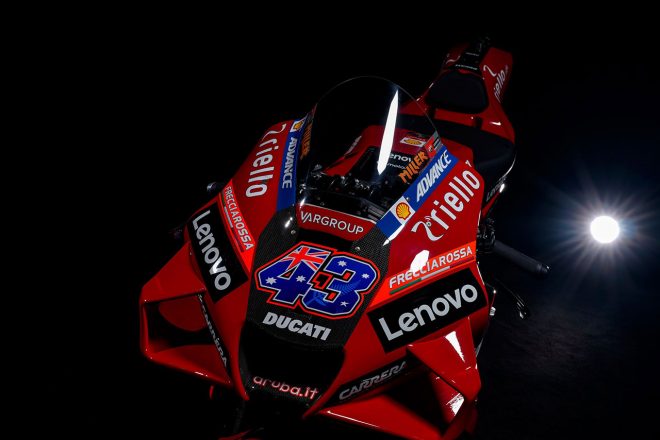 2022MotoGP：ドゥカティ・レノボ・チームのドゥカティ・デスモセディチGP22