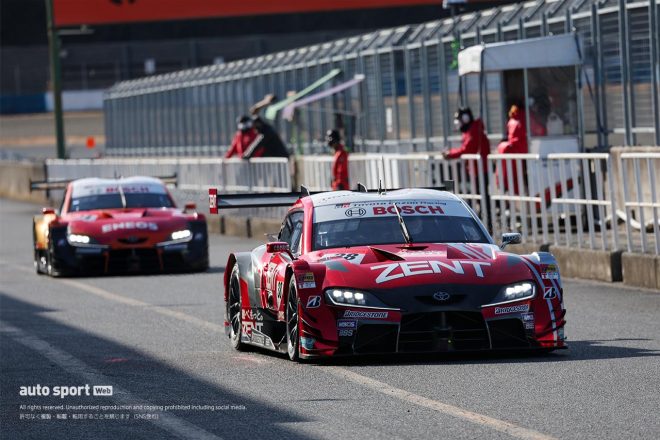 TGR TEAM ZENT CERUMOの38号車GRスープラ