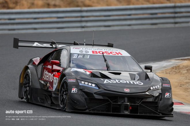 Astemo REAL RACINGの17号車NSX-GT