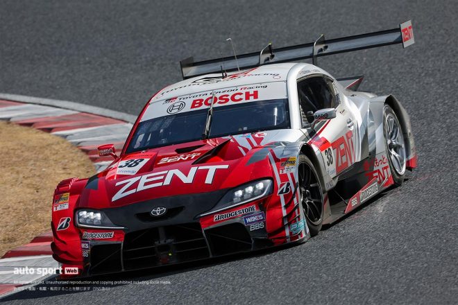 TGR TEAM ZENT CERUMOの38号車GRスープラ