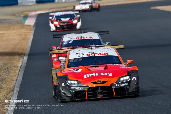 TGR TEAM ENEOS ROOKIEの14号車GRスープラ