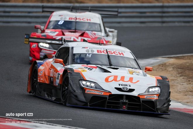 TGR TEAM au TOM'Sの36号車GRスープラ