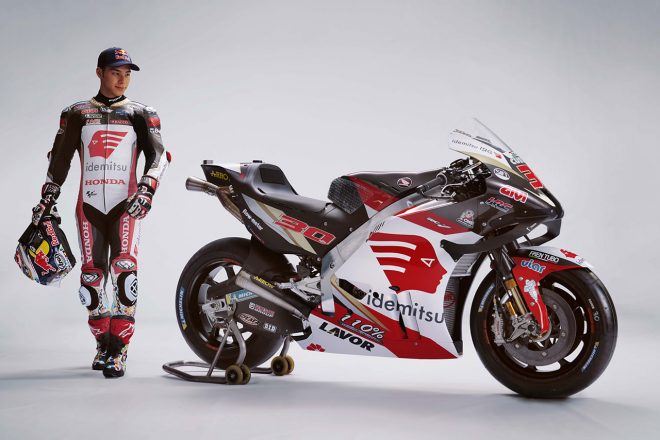 2022MotoGP：中上貴晶（LCRホンダ・イデミツ）が駆るホンダRC213V