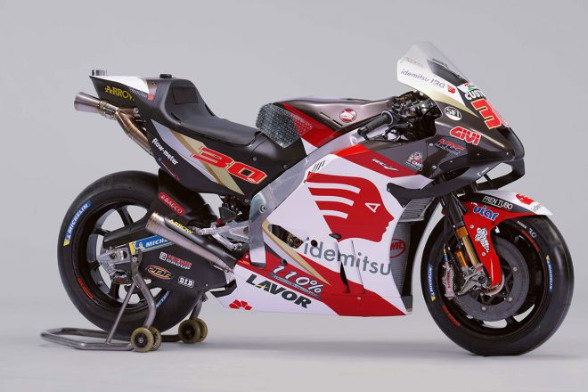 2022MotoGP：中上貴晶（LCRホンダ・イデミツ）が駆るホンダRC213V