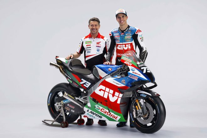 2022MotoGP：アレックス・マルケスとルーチョ・チェッキネロ（LCRホンダ・カストロール）