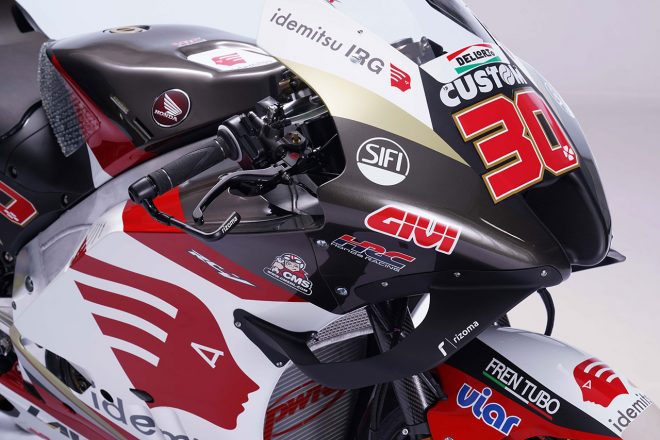 2022MotoGP：中上貴晶（LCRホンダ・イデミツ）が駆るホンダRC213V
