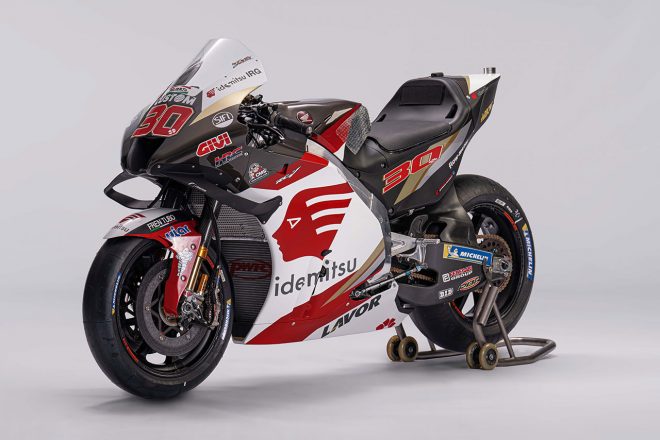 2022MotoGP：中上貴晶（LCRホンダ・イデミツ）が駆るホンダRC213V