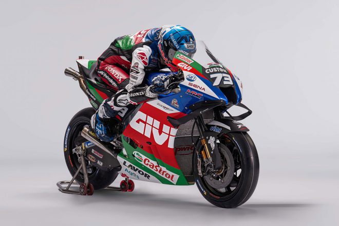 2022MotoGP：アレックス・マルケス（LCRホンダ・カストロール）が駆るホンダRC213V