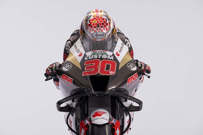 2022MotoGP：中上貴晶（LCRホンダ・イデミツ）が駆るホンダRC213V