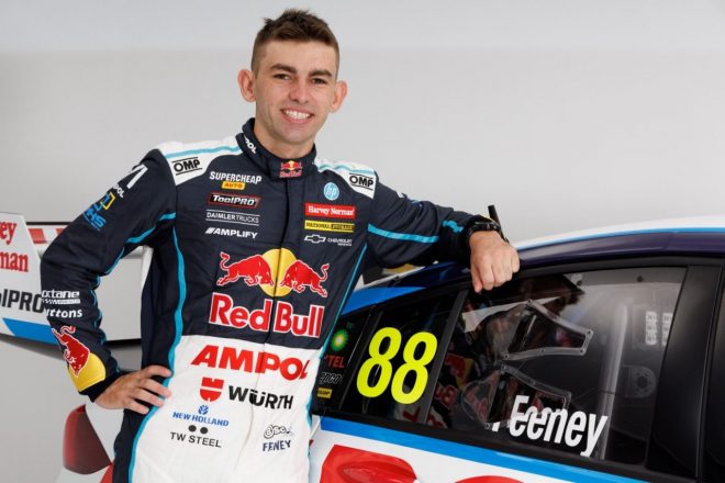 栄光のカーNo.88を引き継いだ2021年Super2チャンピオンのブロック・フィーニー