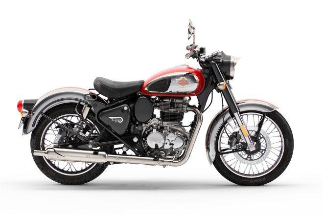 Classic 350（クロームレッド）