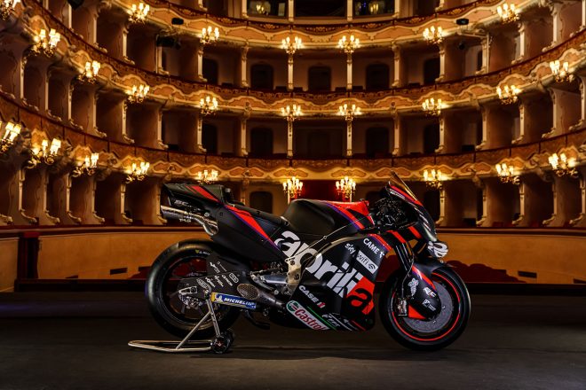 2022MotoGP：アプリリア・レーシングのRS-GP