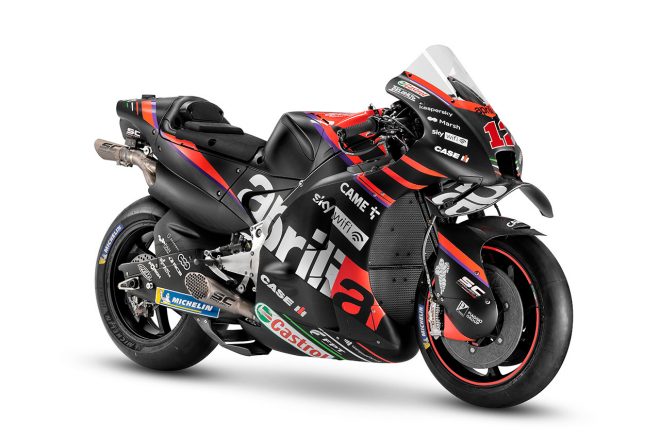 2022MotoGP：マーベリック・ビニャーレス（アプリリア・レーシング）が駆るアプリリアRS-GP