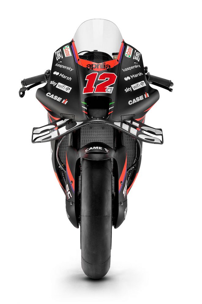 2022MotoGP：マーベリック・ビニャーレス（アプリリア・レーシング）が駆るアプリリアRS-GP
