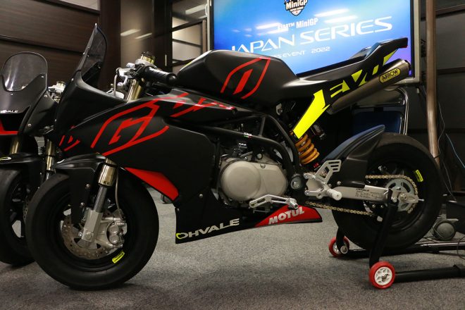 FIM MiniGP Japan Seriesで使用されるOHVALE GP-0 160