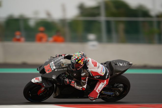 中上貴晶（LCRホンダ・イデミツ）／2022MotoGPマンダリカ公式テスト1日目