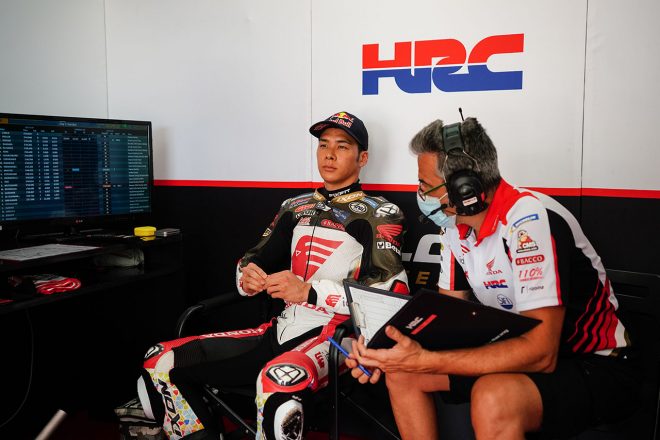 中上貴晶（LCRホンダ・イデミツ）／2022MotoGPマンダリカ公式テスト1日目