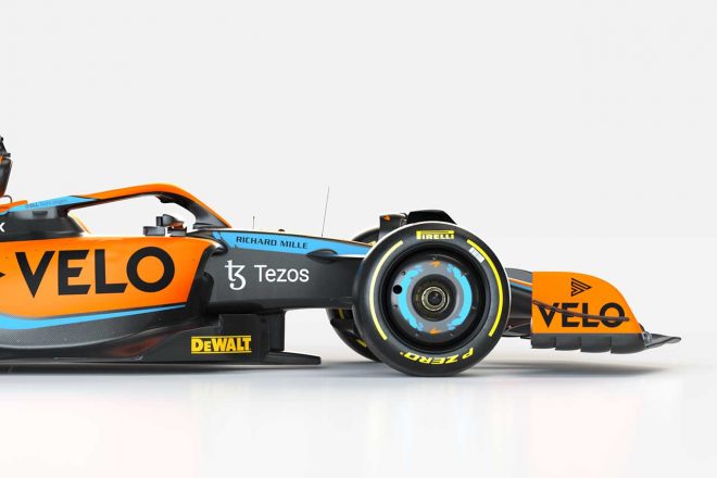 マクラーレンF1チームの2022年型マシン『MCL36』／フロント